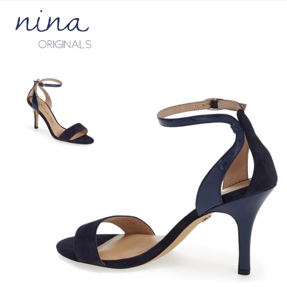 Nina Originals Shoes - Nina Originals / suede strappy stiletto sandals